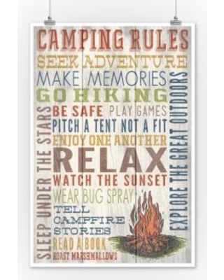 Camping Rules - artwork